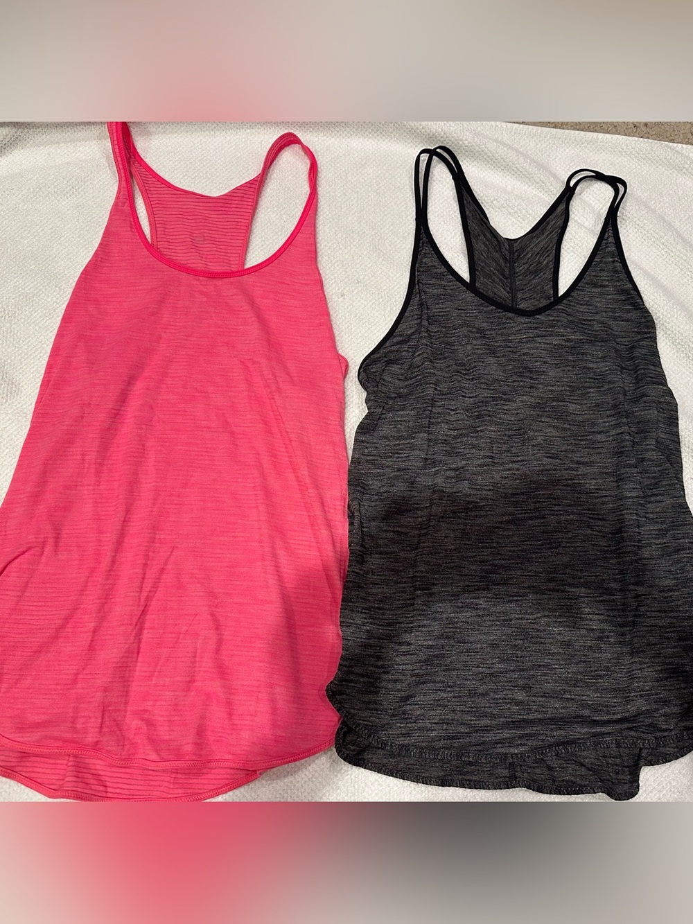 Pair of Lululemon Singlet Tanks